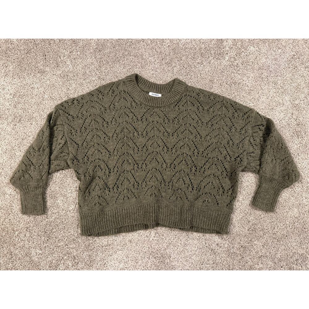 Womens Old Navy Olive Green Sweater Sz XXL‎